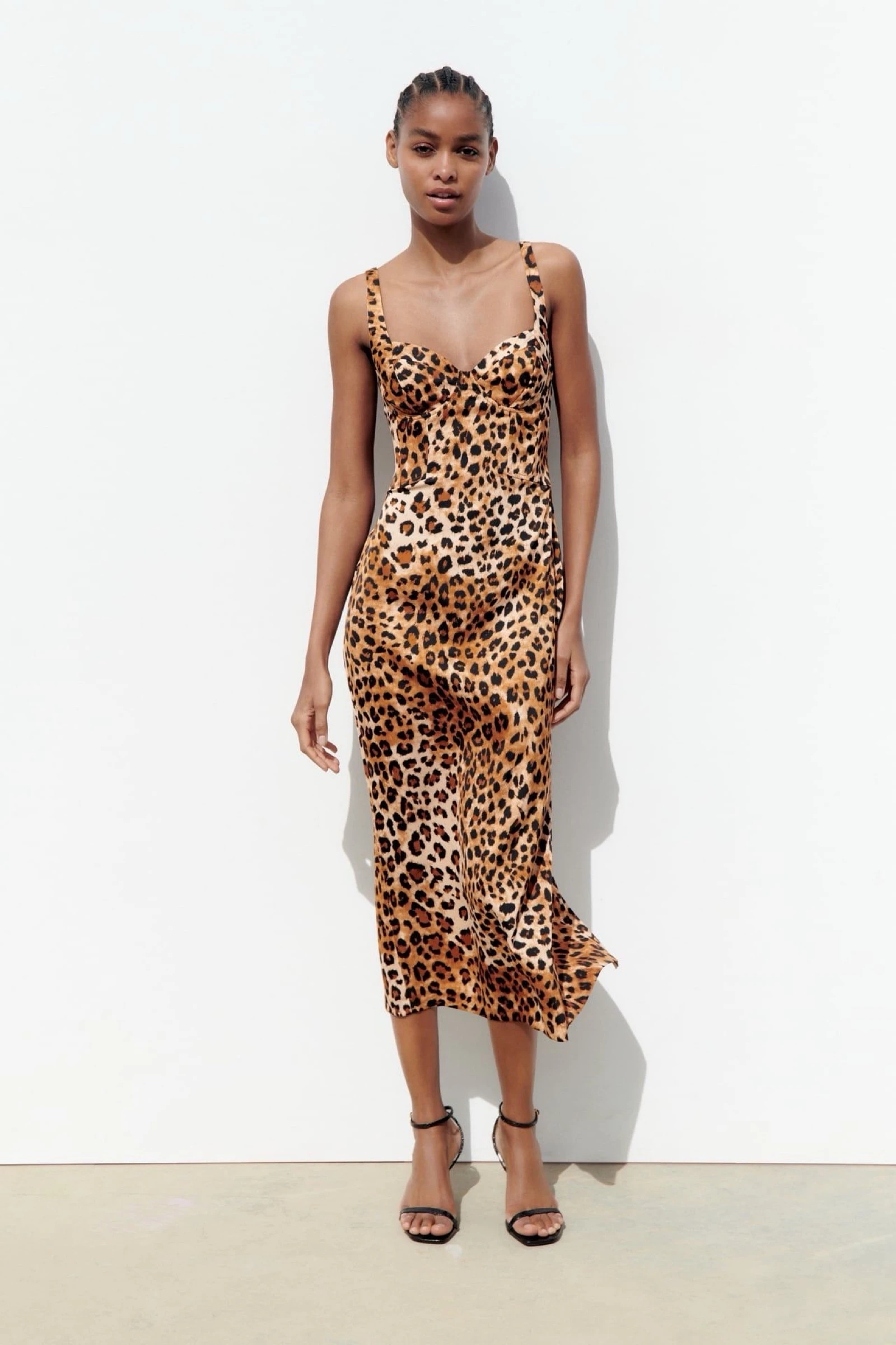 Zara luipaardjurk maat S – photo 7